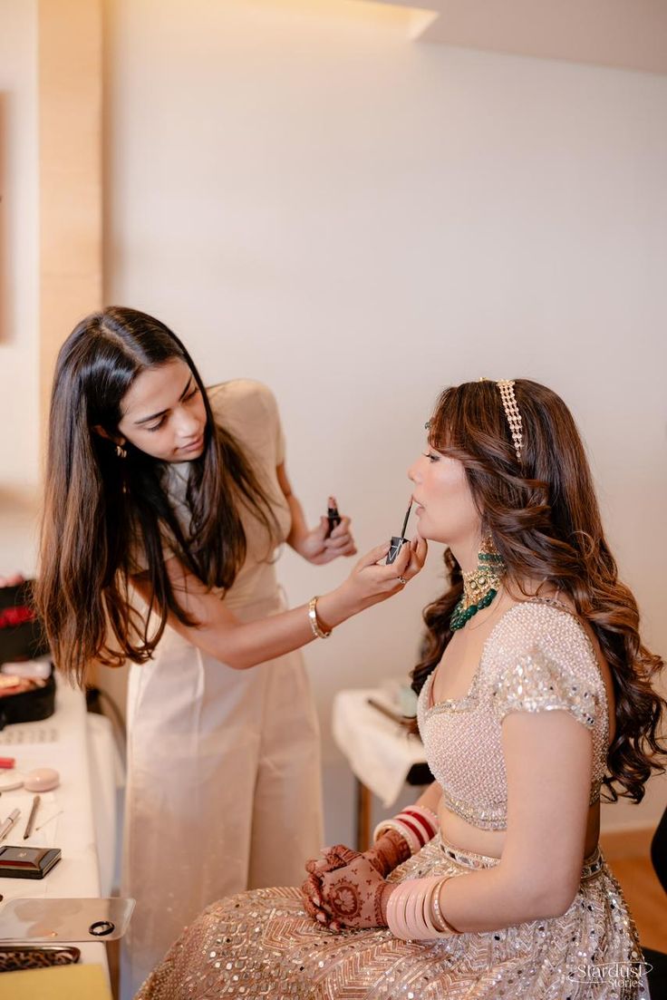 Bridal makeup